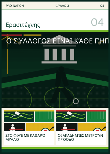 Προεπισκόπηση σελίδας 4: Ο σύλλογος είναι κάθε γήπεδο